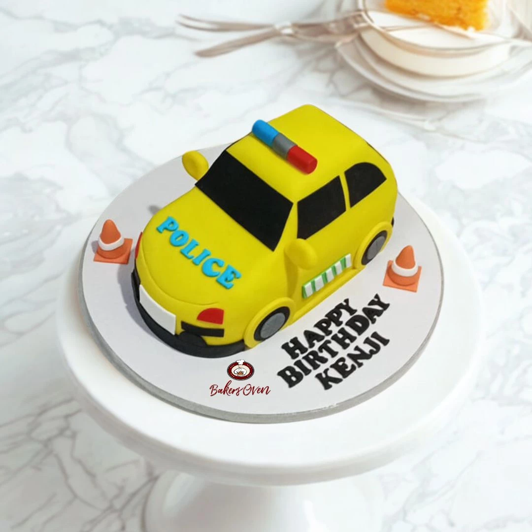 Police Car Cake