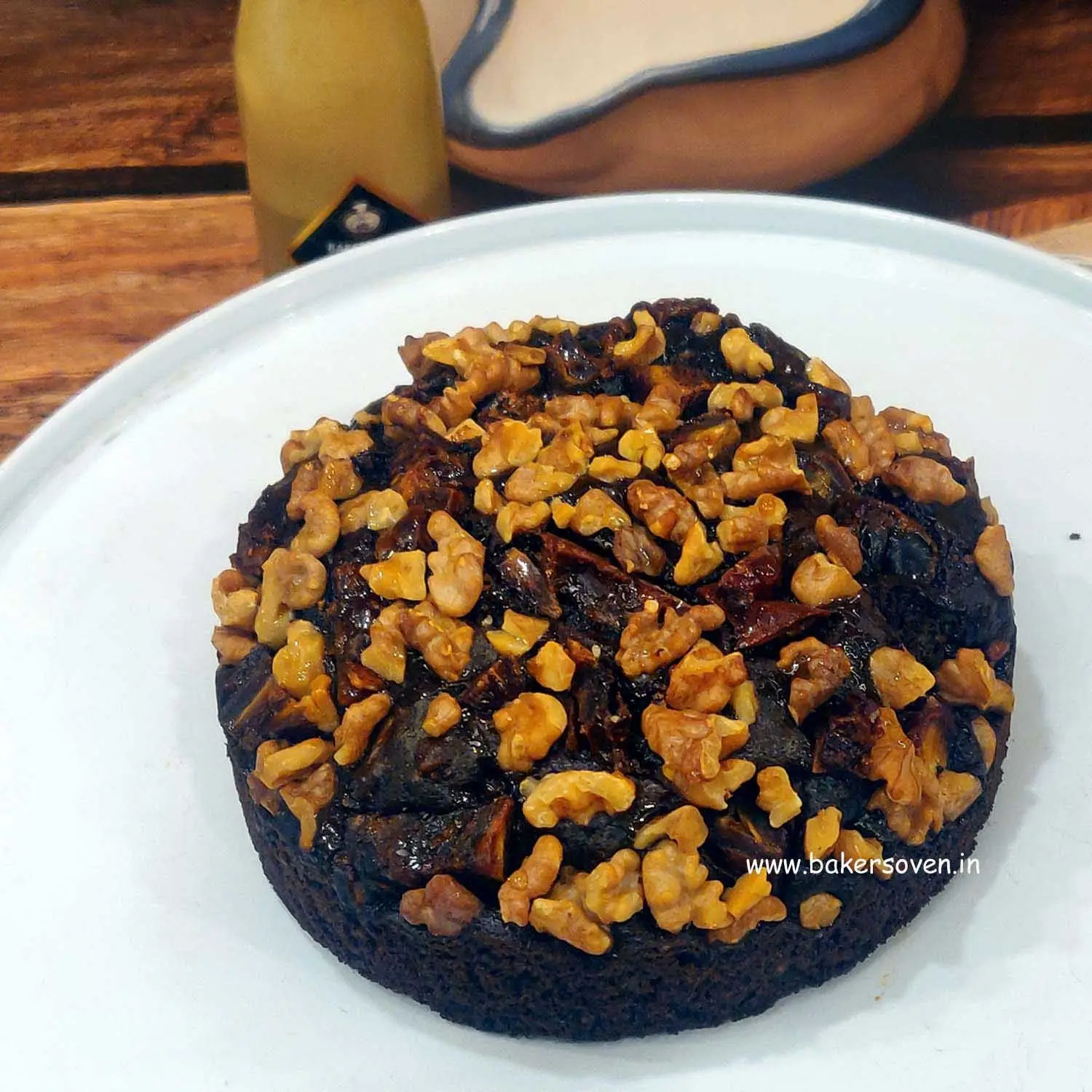Dates & Walnut Cake