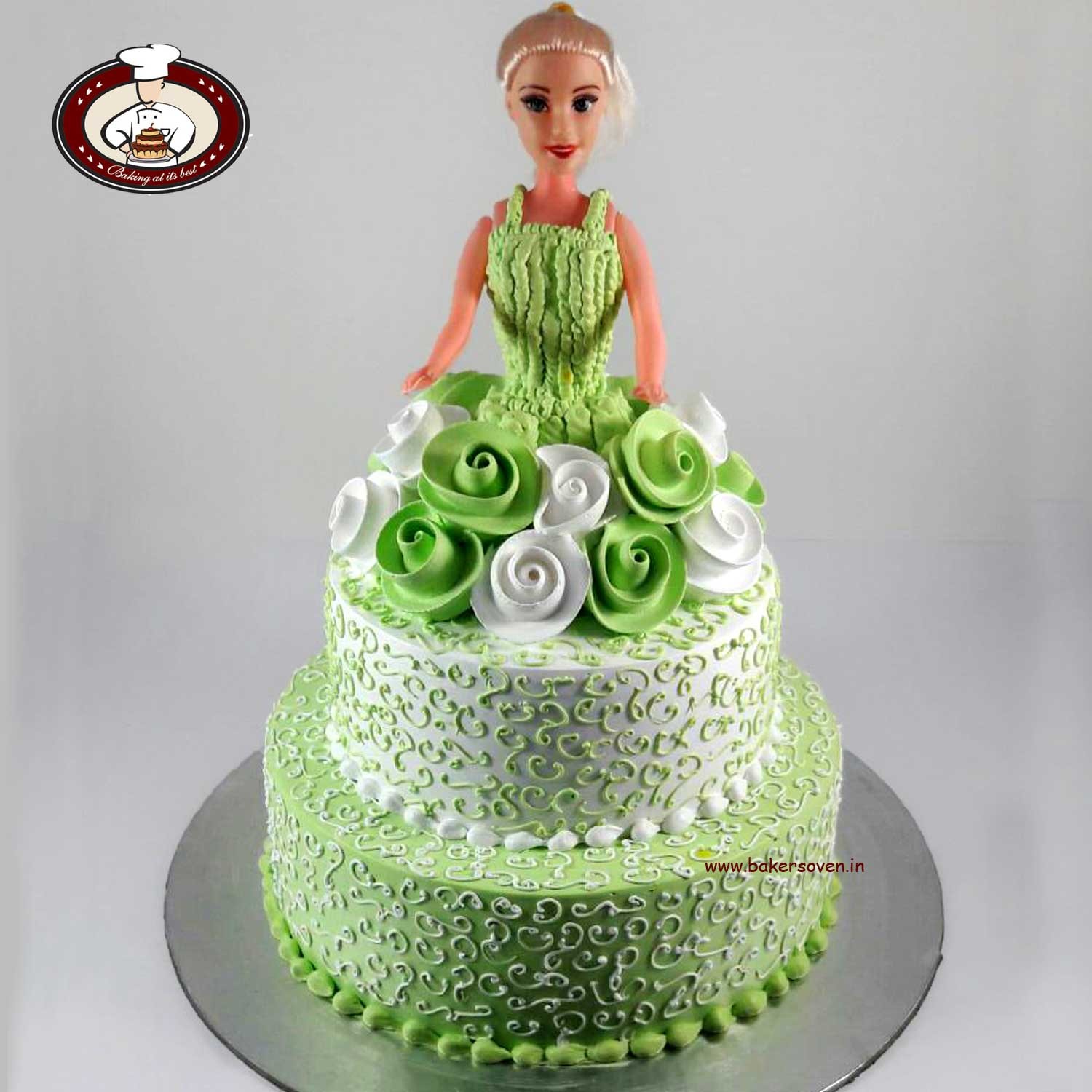 Fishy Barbie Doll Cake