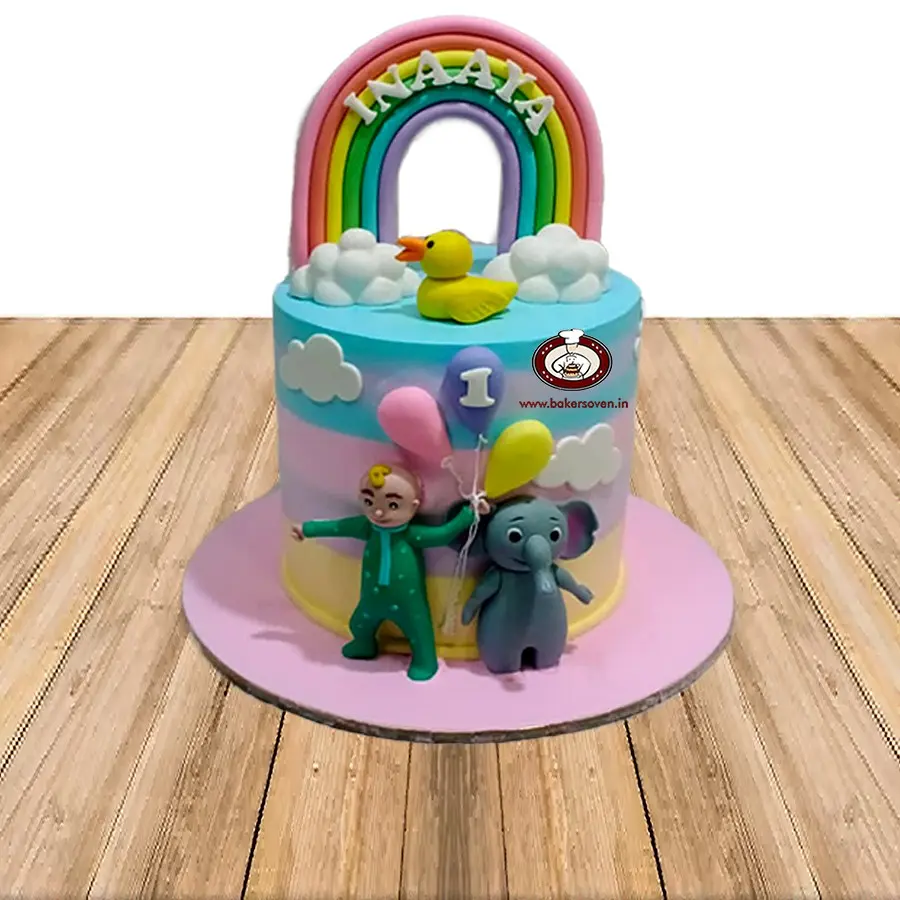 Cocomelon Ello Cake
