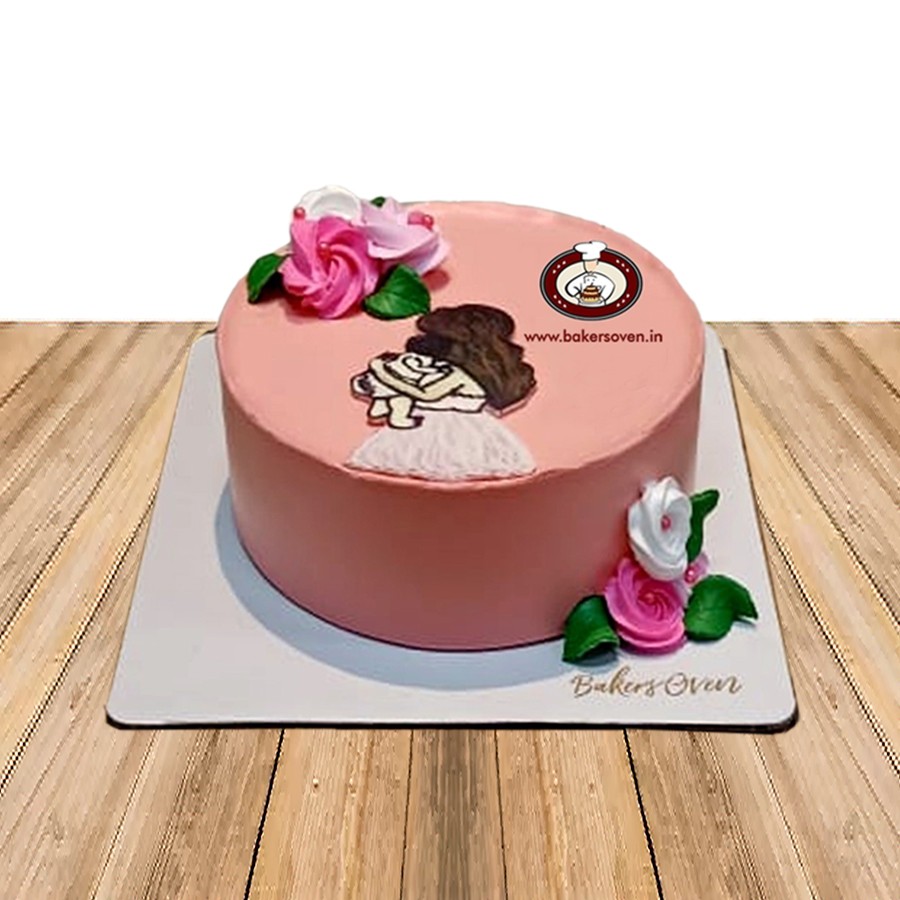 Cakes By Fazia - **MOTHER'S DAY SPECIAL** Celebrate mom with our most  popular cake design - the pink and gold floral drip cake. This 3 layer 6