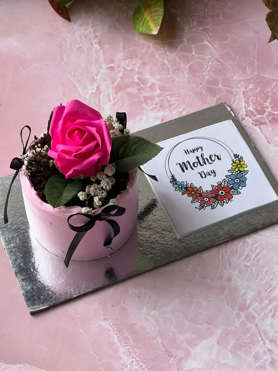 Moms Garden Dream Blueberry Cake