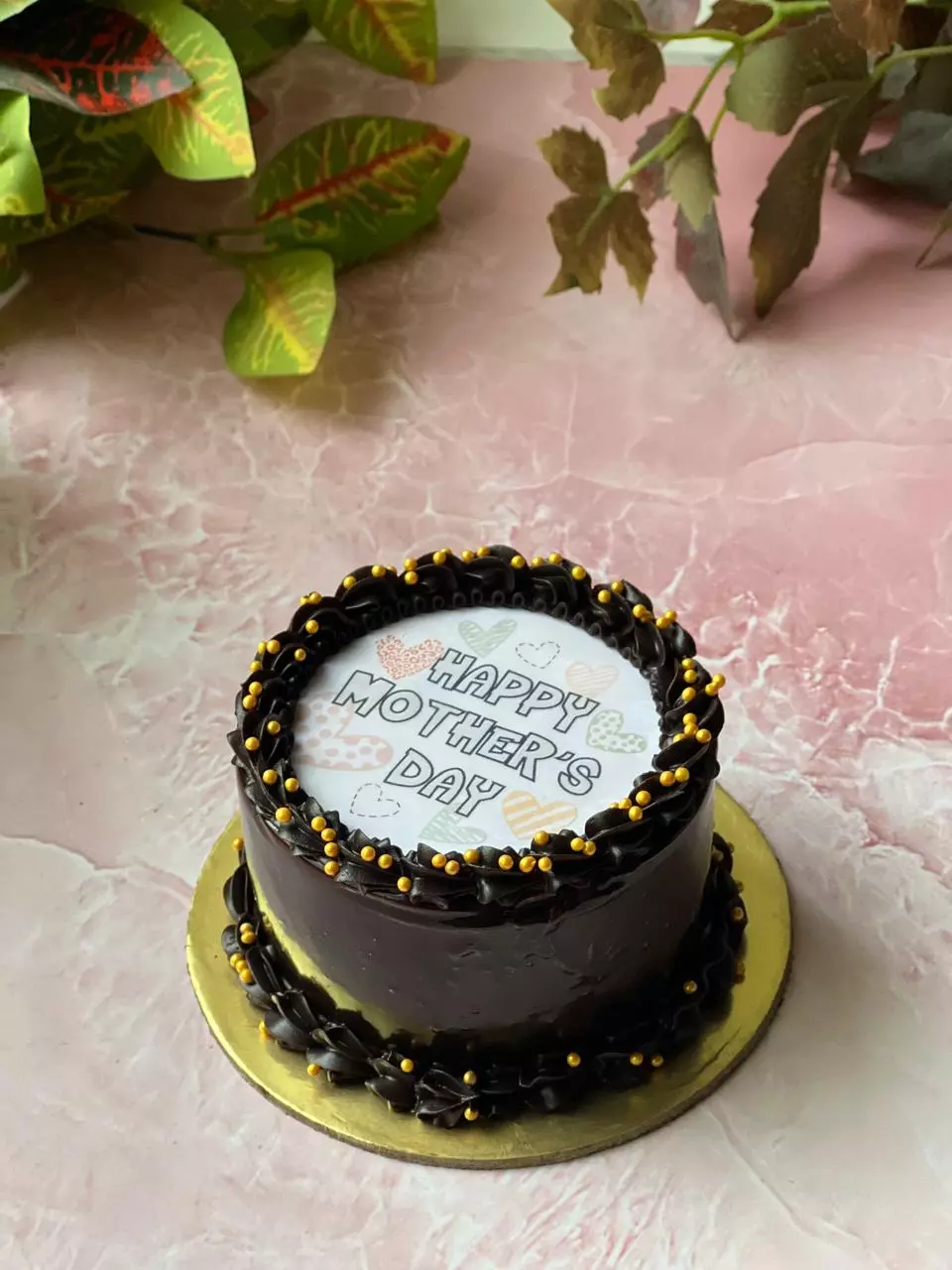 Happy Mothers Day Graffiti Cake
