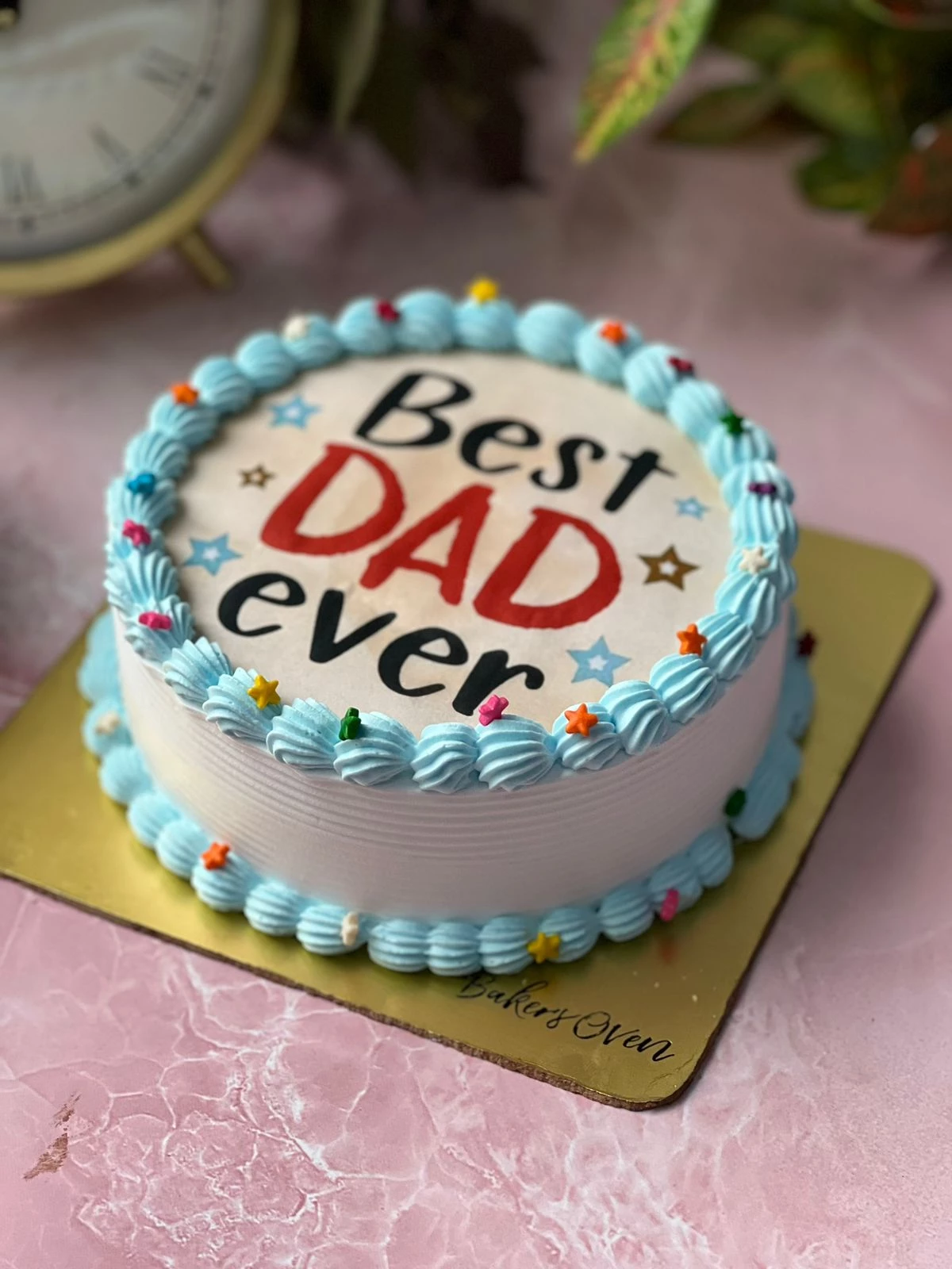 Best Dad Ever Photo Cake