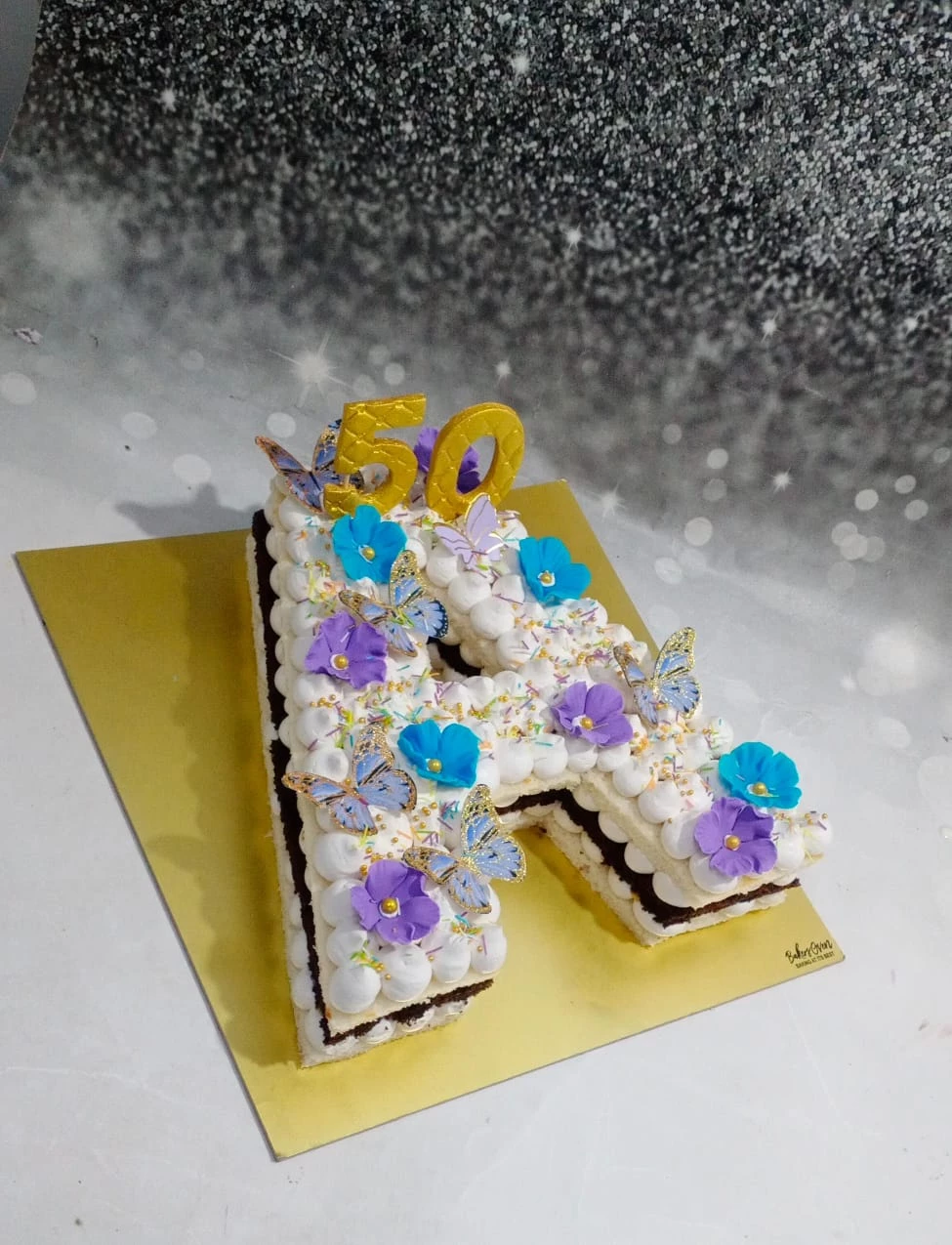 A Letter Open Cake