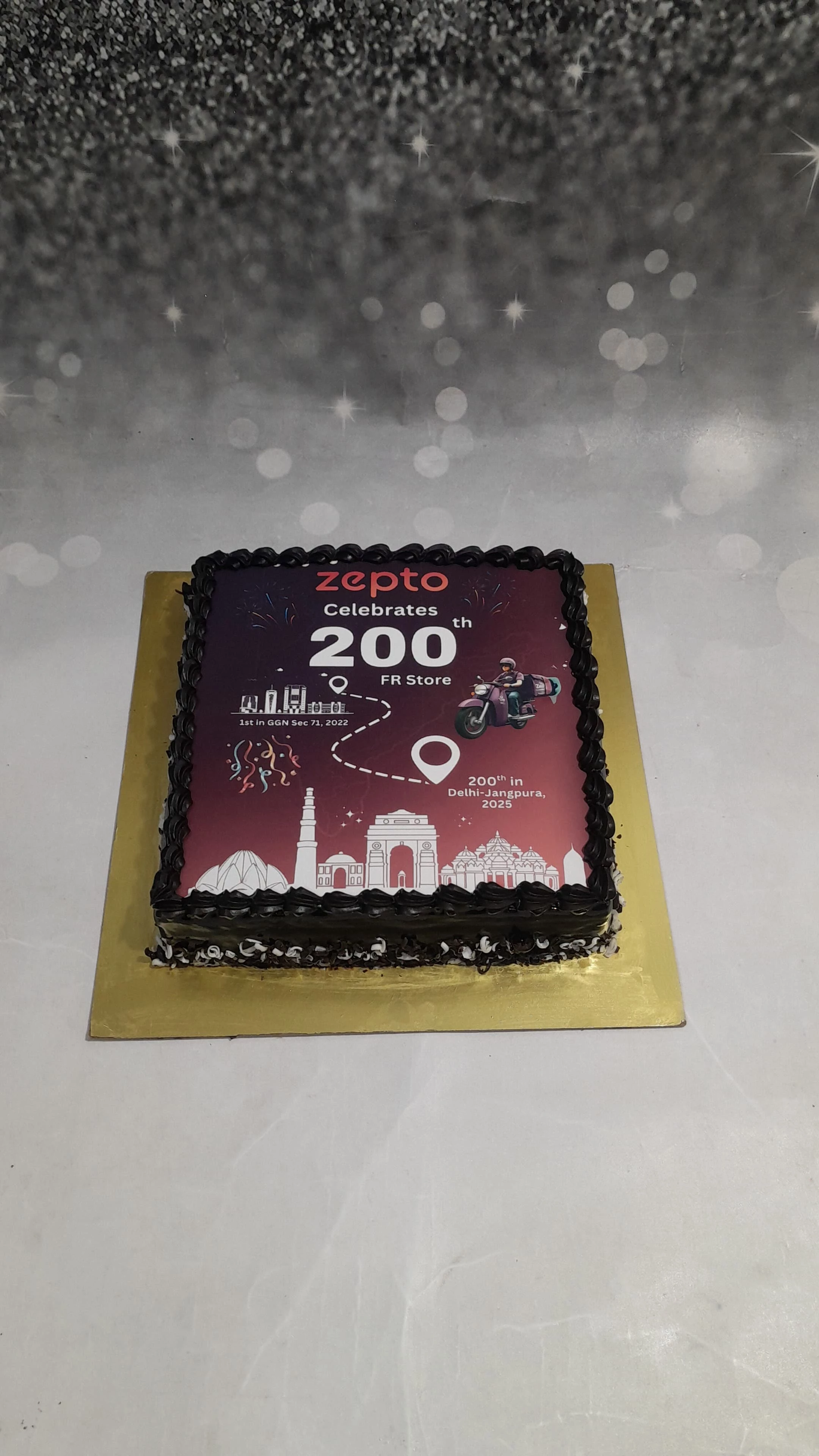 Corporate Celebration Chocolate Cake
