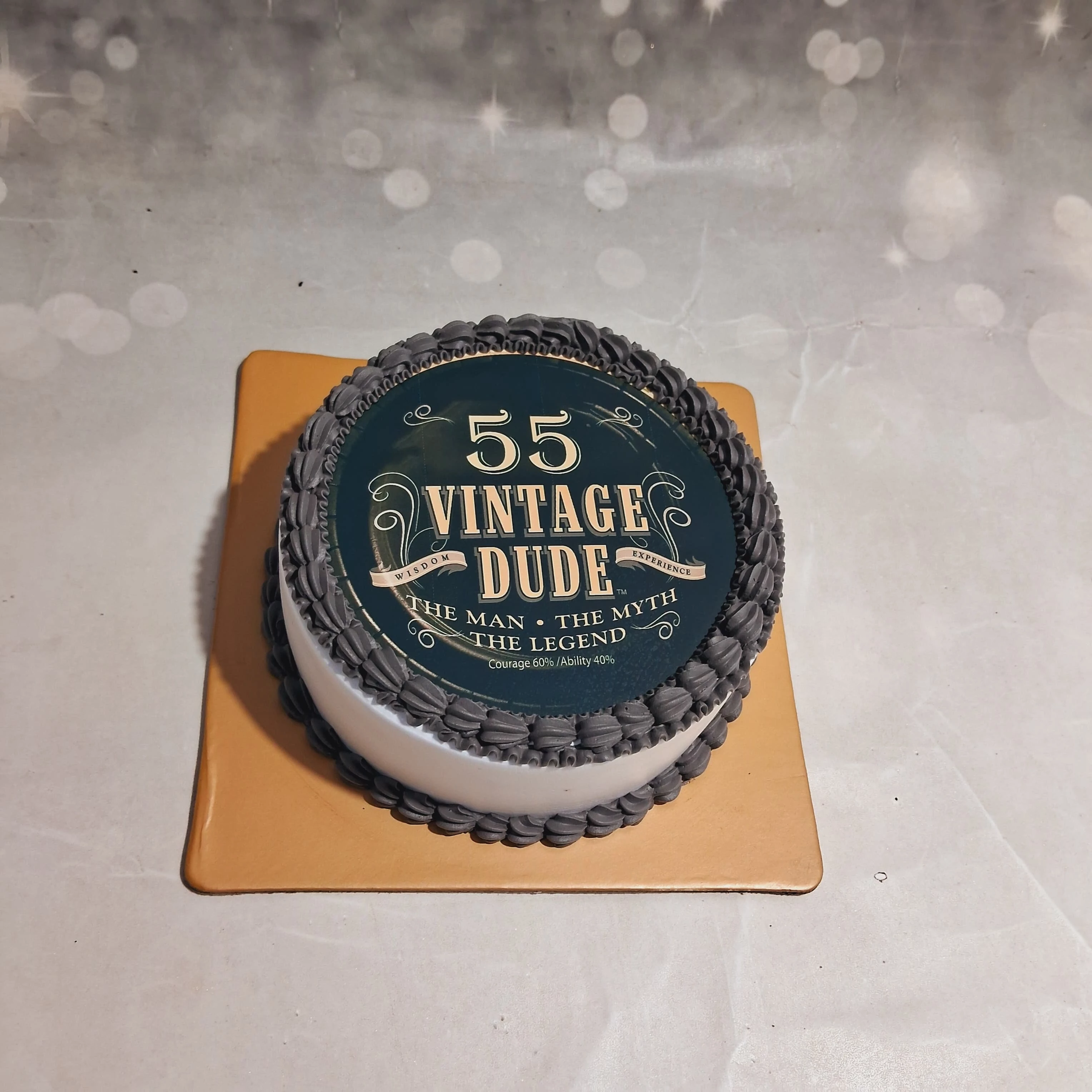 55th Birthday Cake