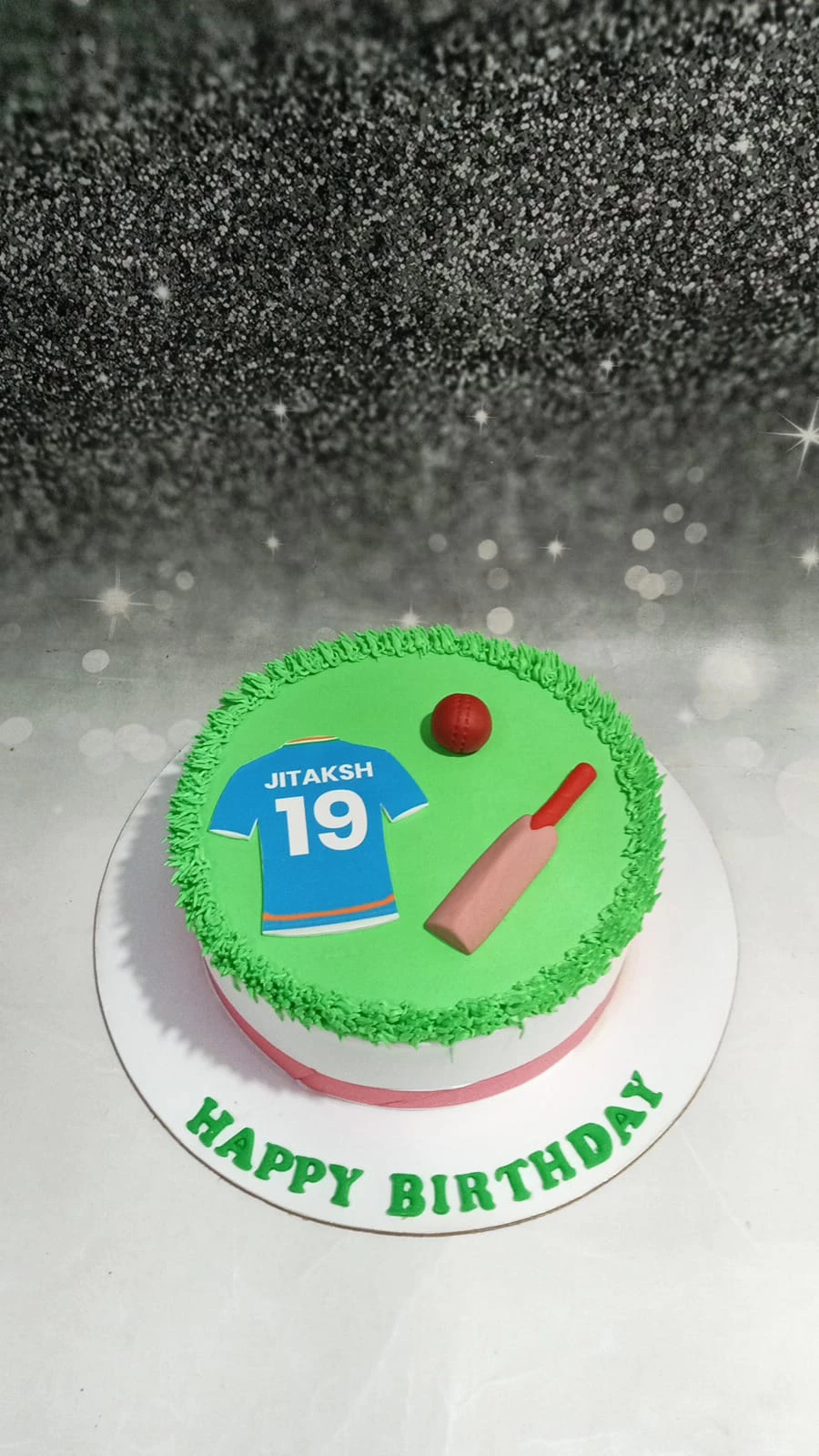 Cricket Jersey Cake