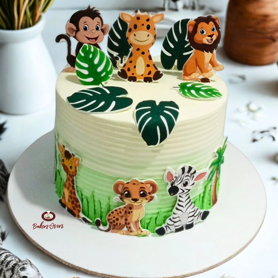 Animal Forest Cake