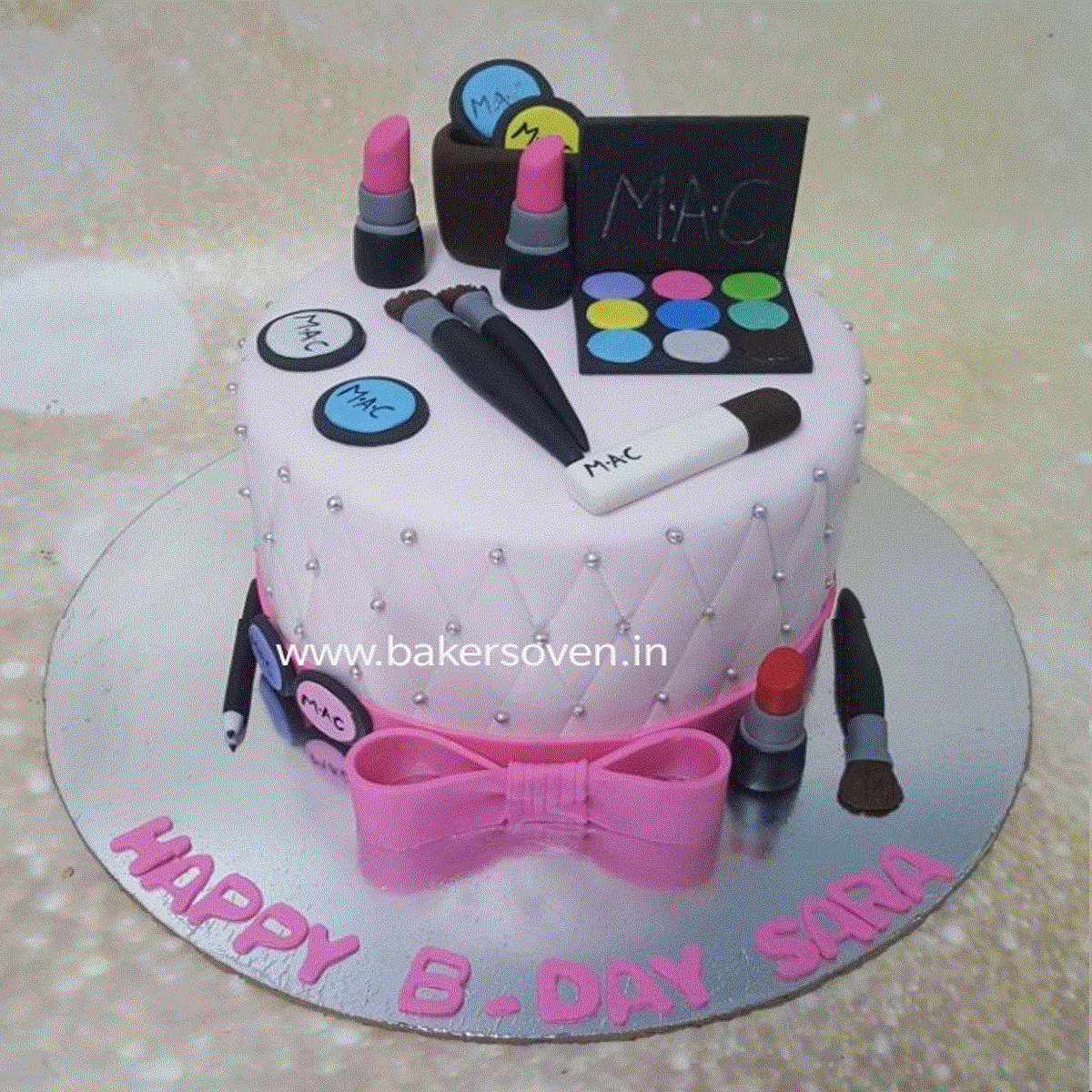 Fondant Makeup Designer Cake