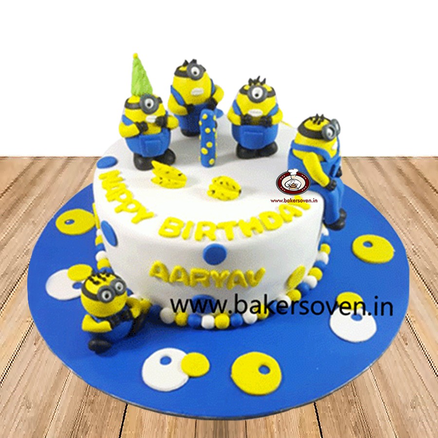 Order Party cakes in minion theme | Gurgaon Bakers