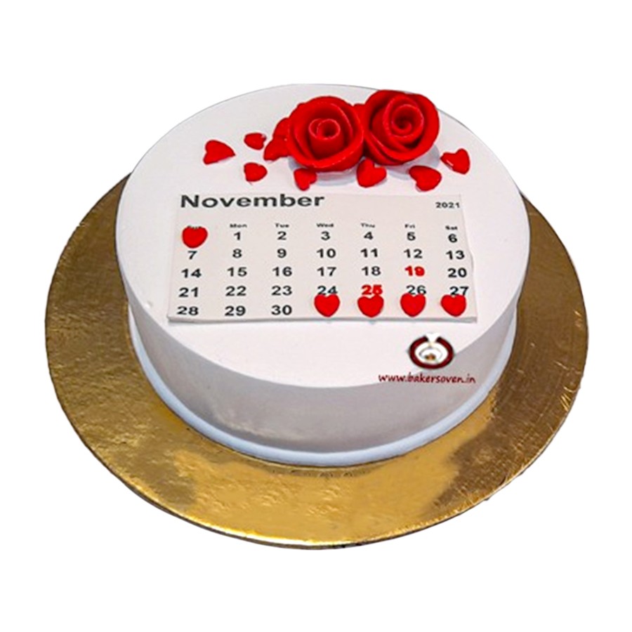 simple icon. calendar with cake. birthday date concept. 3d rendering Stock  Illustration | Adobe Stock