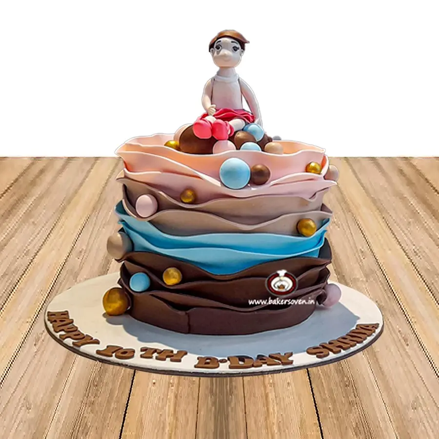 PRINCESS WAVE CAKE