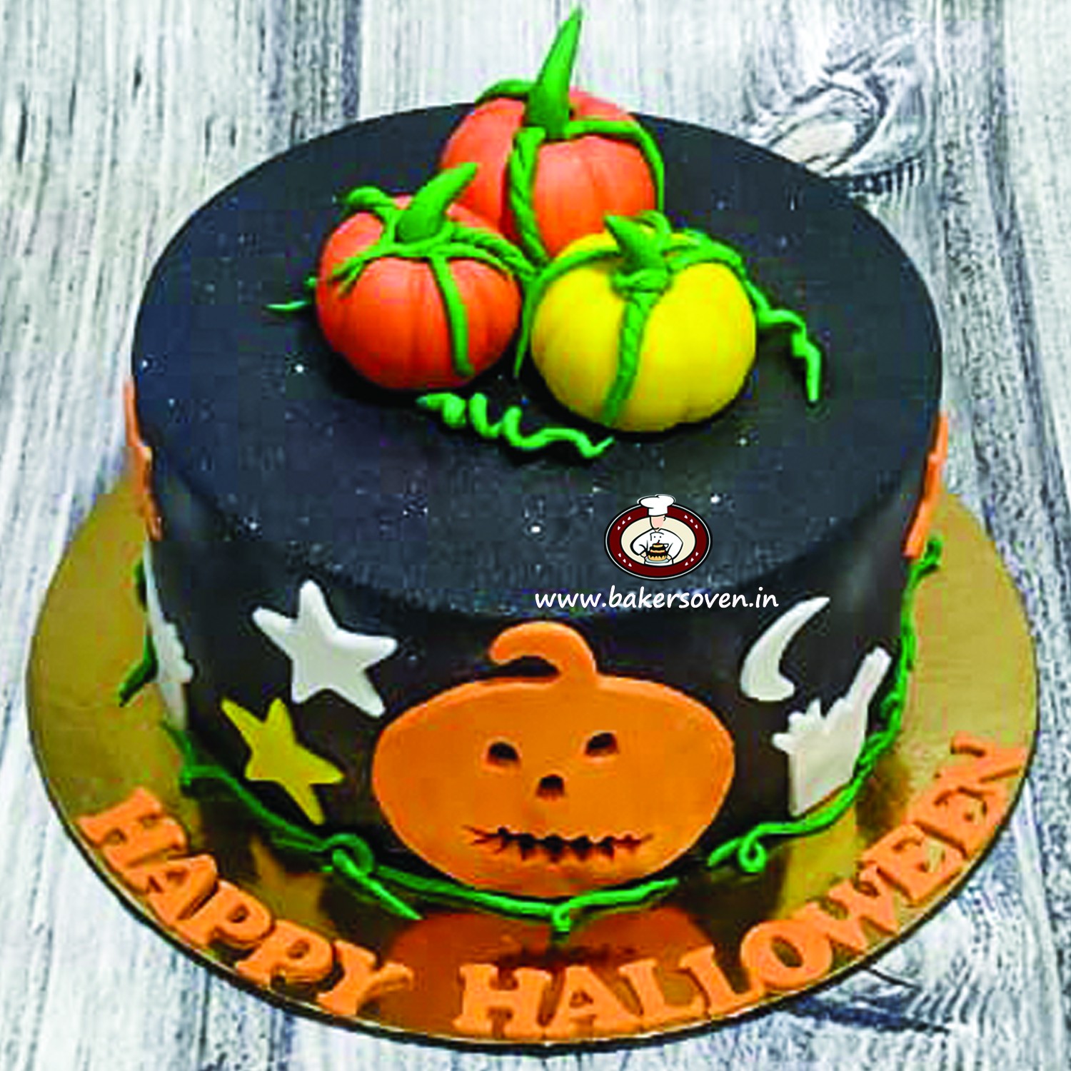 Halloween Non-Stick Pumpkin-Shaped Cake Pan, 11 x 10-Inch - Wilton