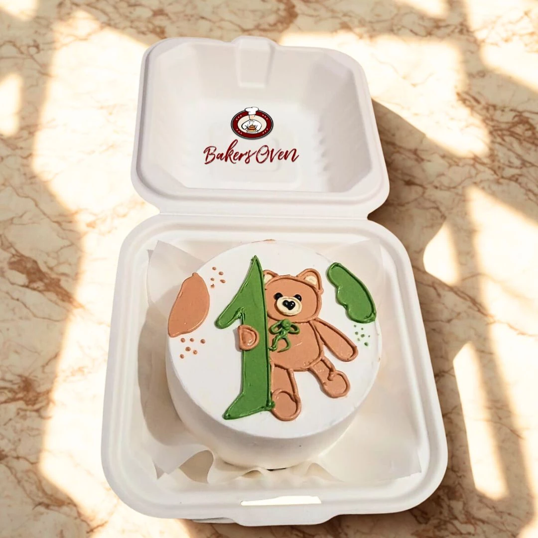 1 Month Bento cake