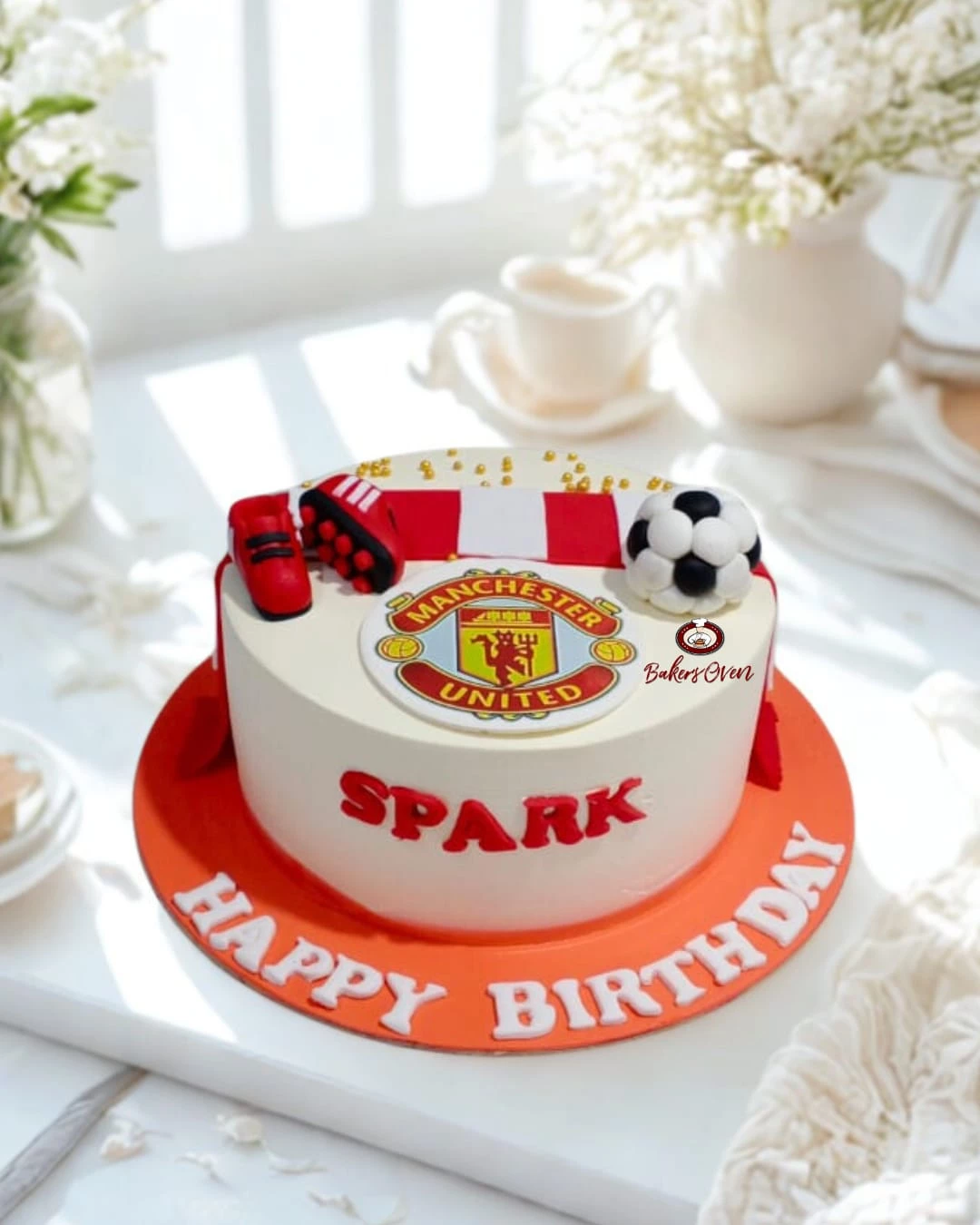 Manchester United Club Cake