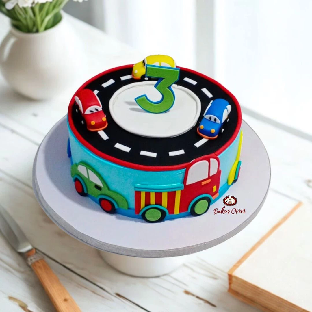 Vintage Car Cake