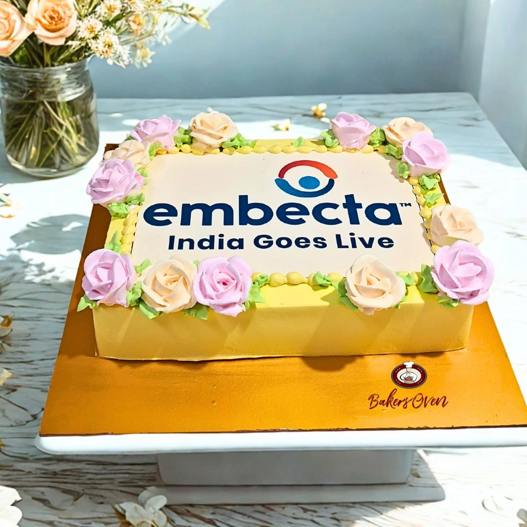 Flower Photo Cake