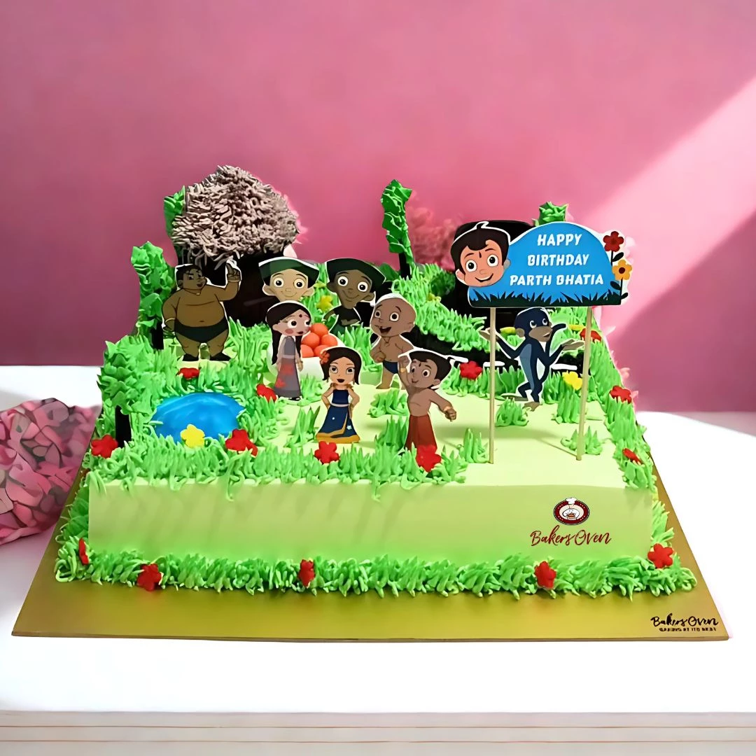 Chhota Bheem Adventure Cake