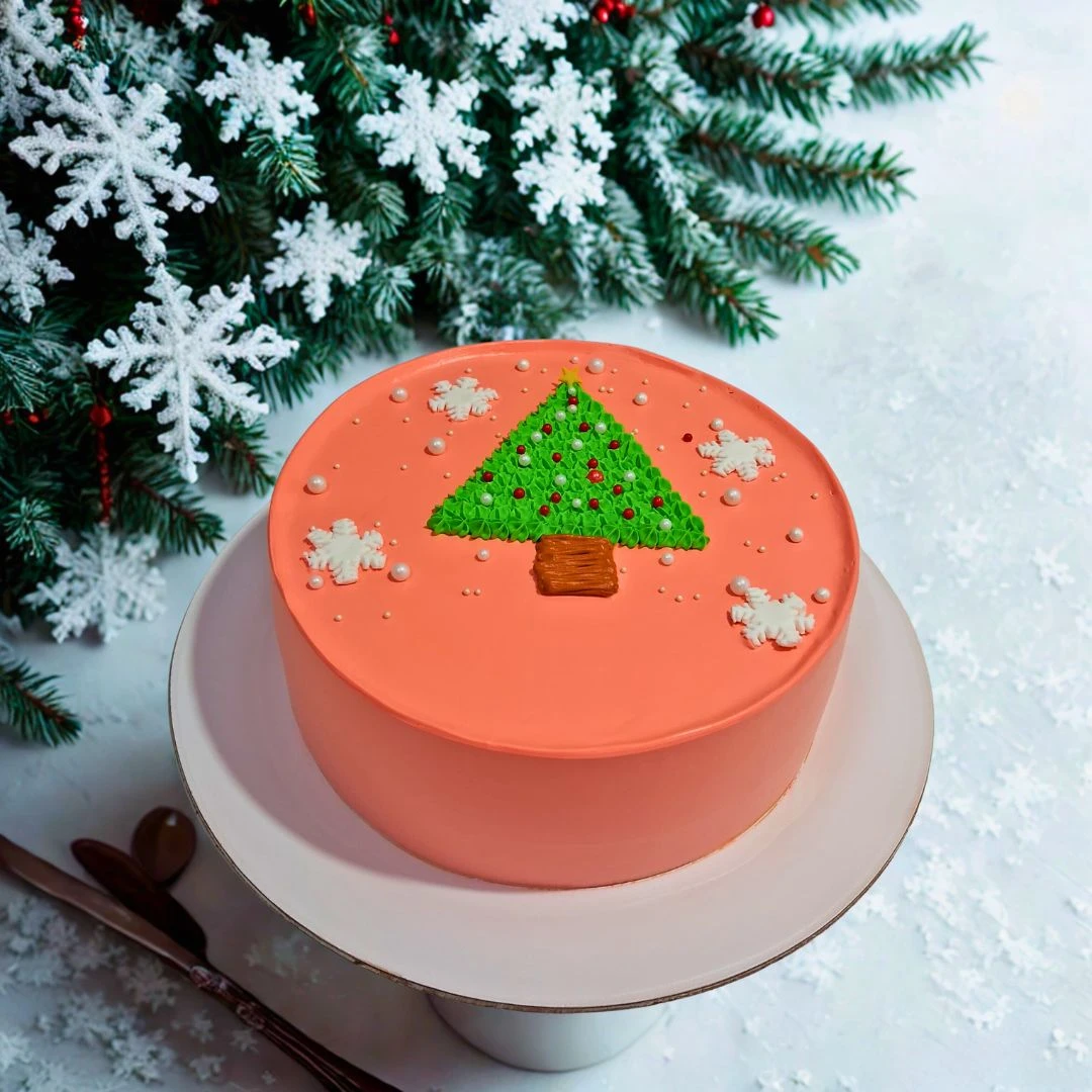 Festive Tree Cake