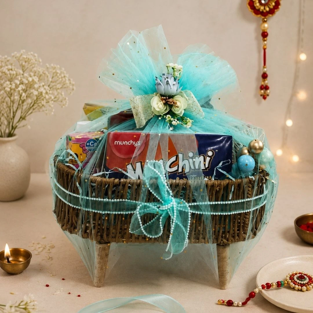Saugat Hamper Blue (For Rakhi)