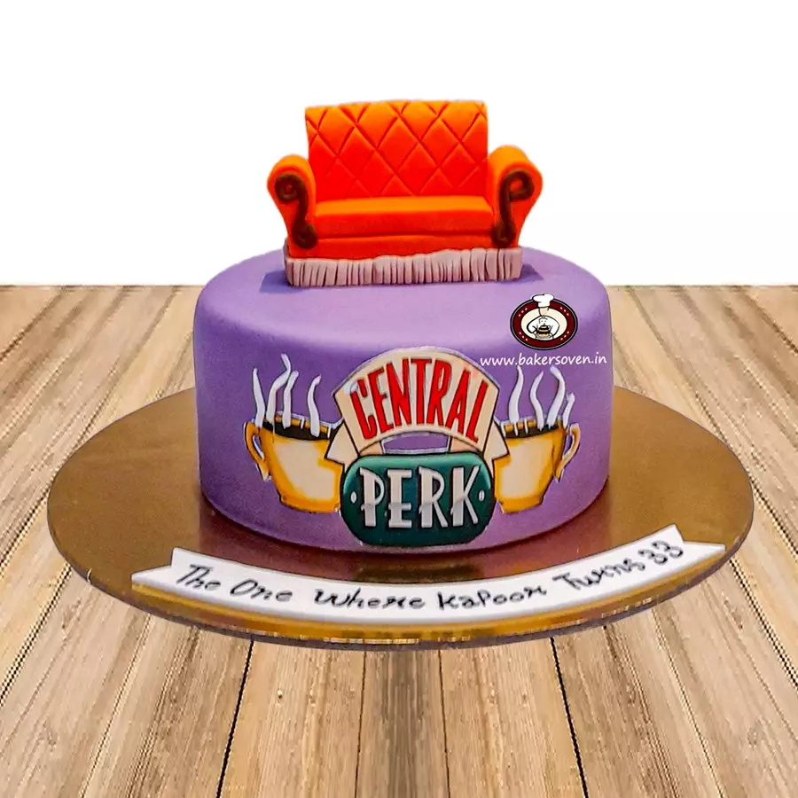 F.R.I.E.N.D.S. Theme Cake A (2)