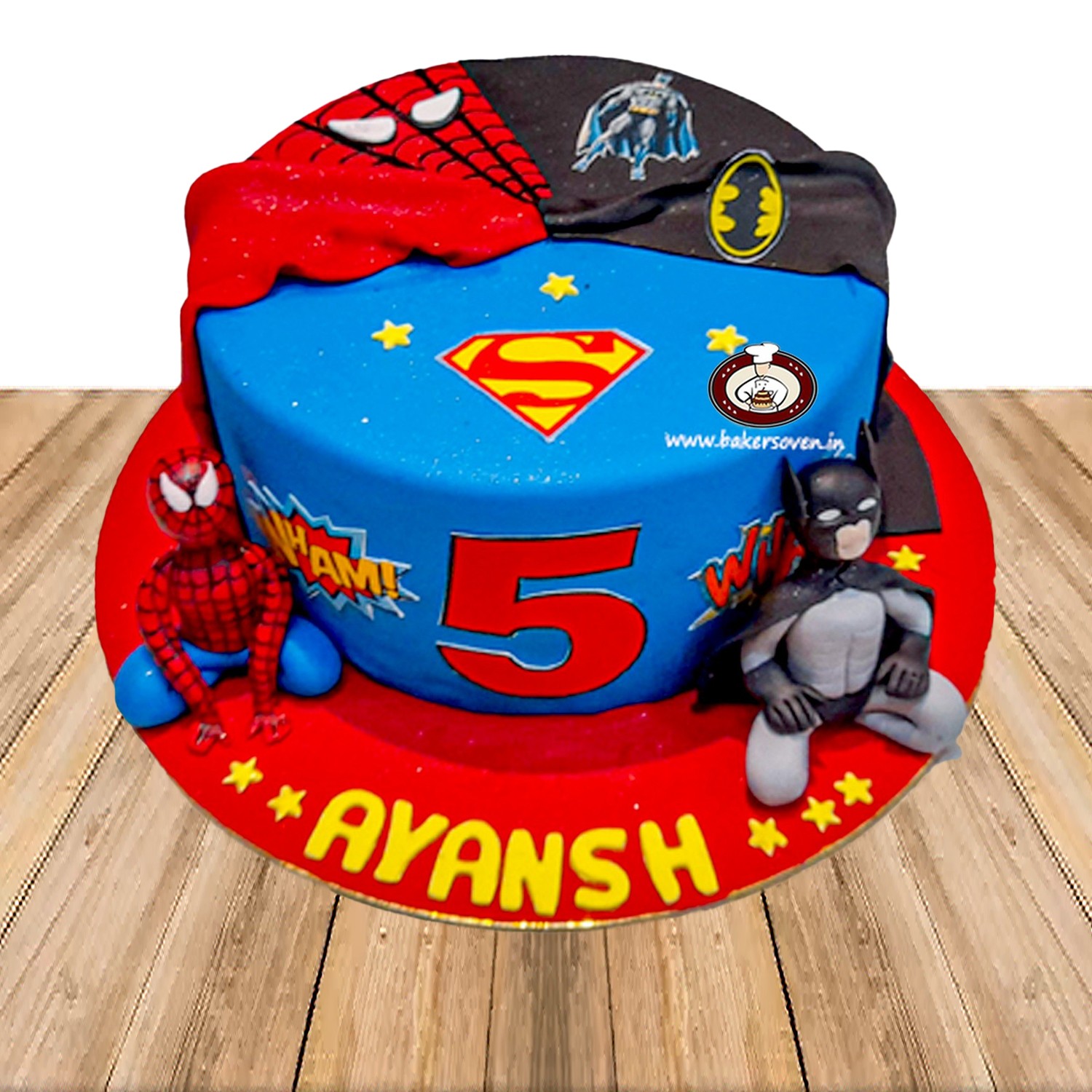 Happy Birthday Cake Topper For Avengers Superhero Theme Birthday Cake Paper  Cupcake Topper Party Supplies For Party Decoration