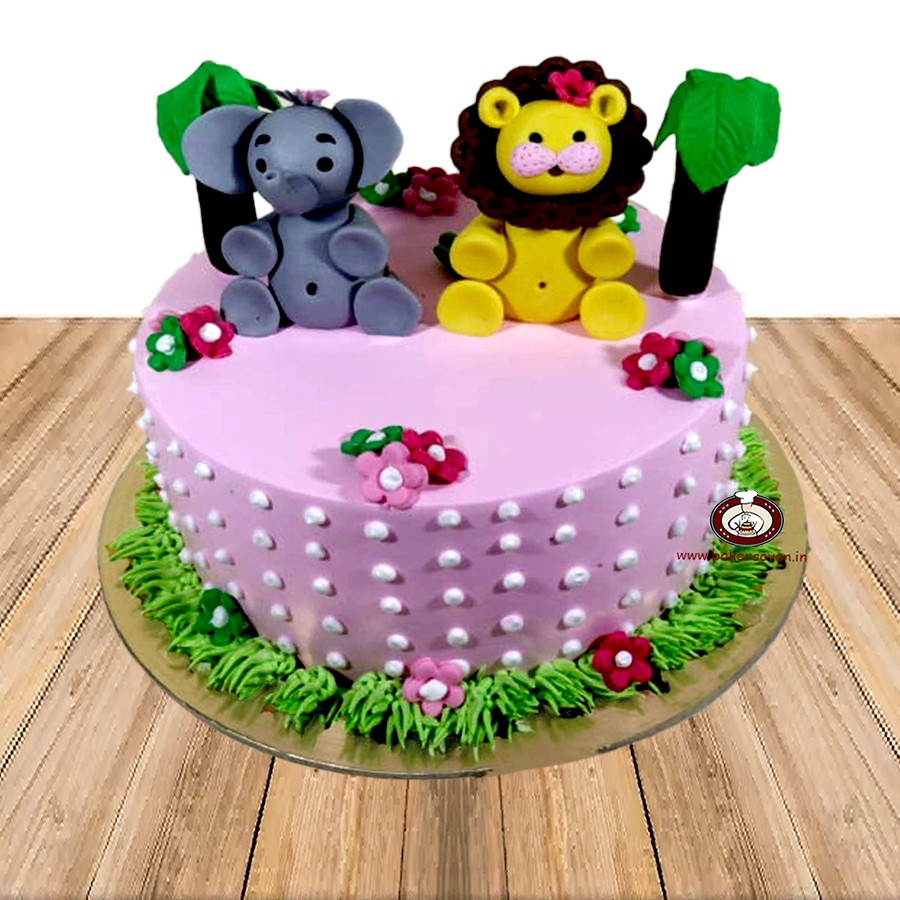 Tiger Theme Designer Cake 1 Kg