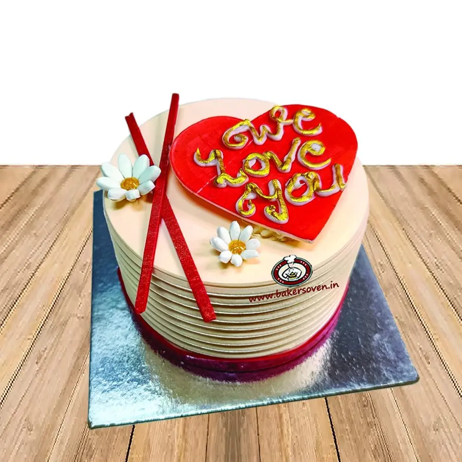 We Love You Cake