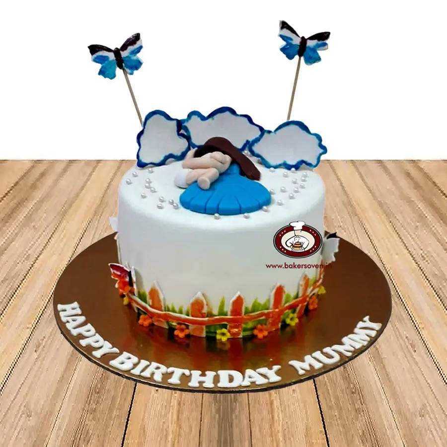 Mom My World Cake