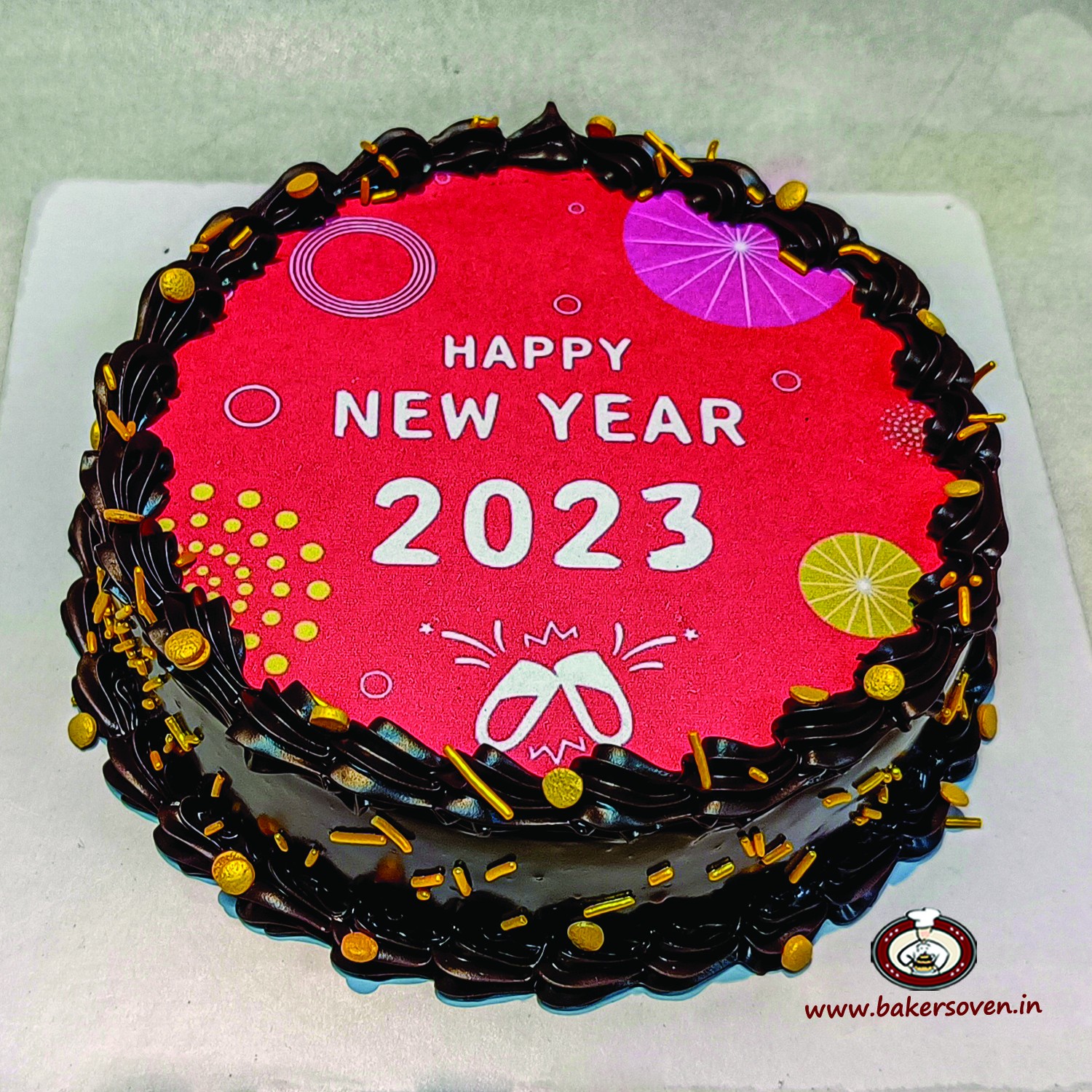 Happy New year 2022 Cake Design ideas/New year cake decoration idea -  YouTube