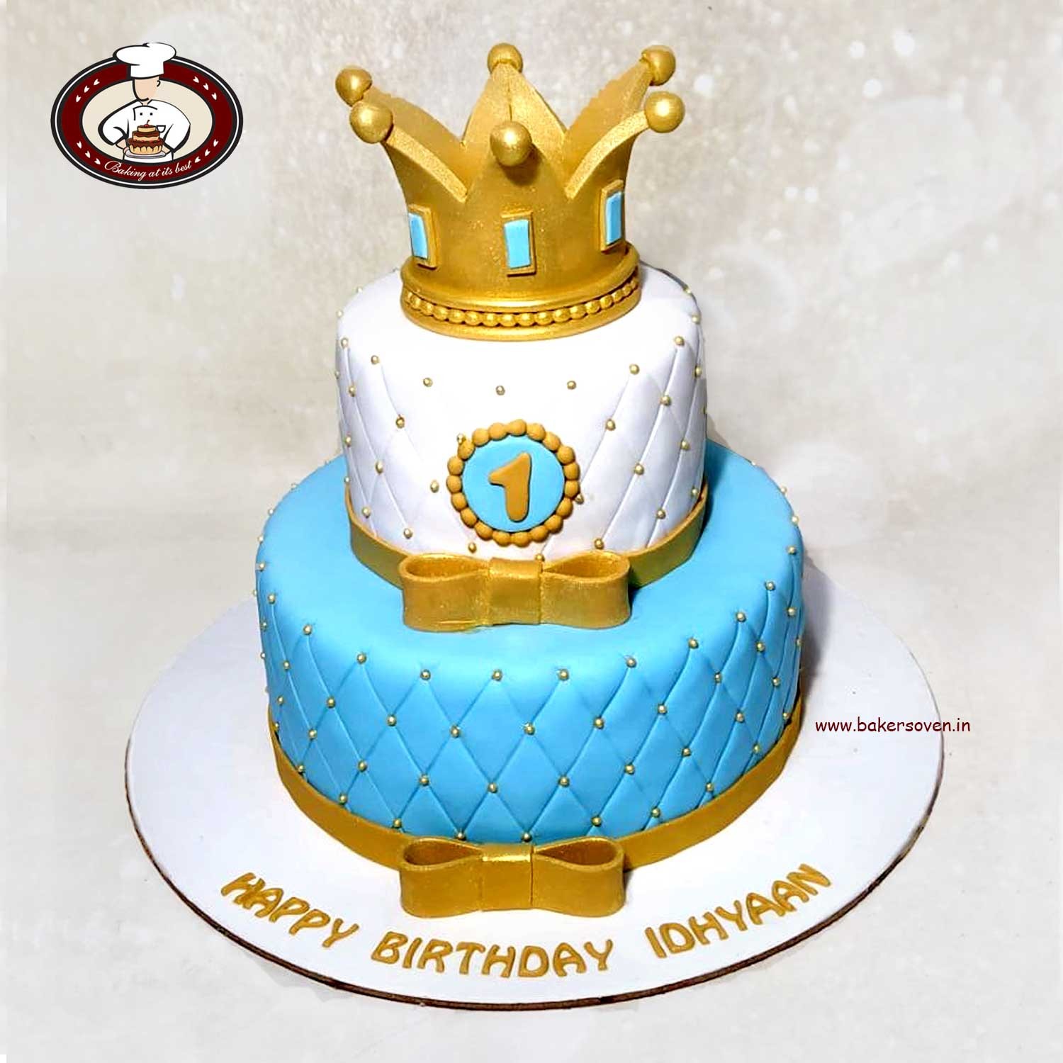 Golden Crown Crowns Cake, A Customize Crowns cake