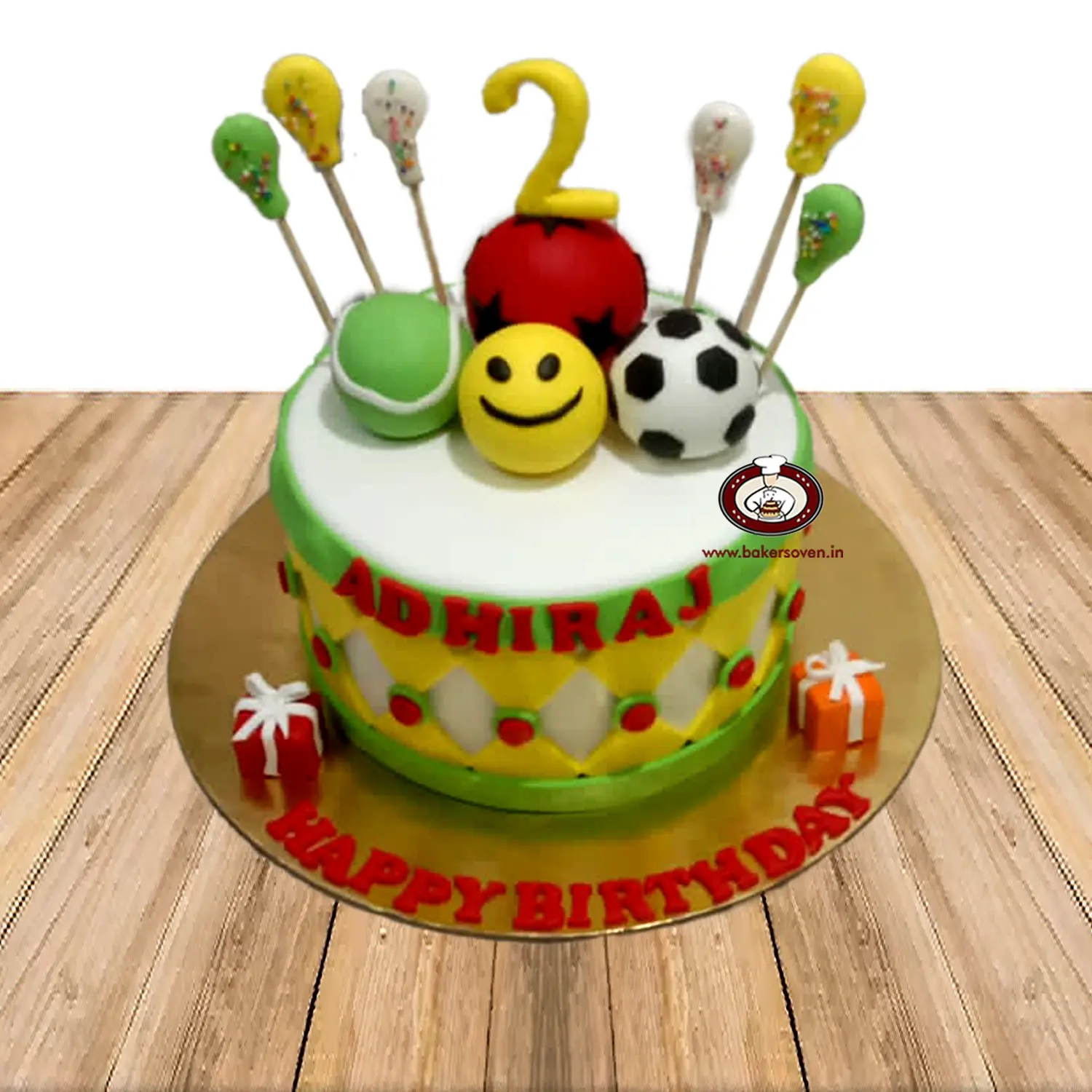 Sports Balls Cake