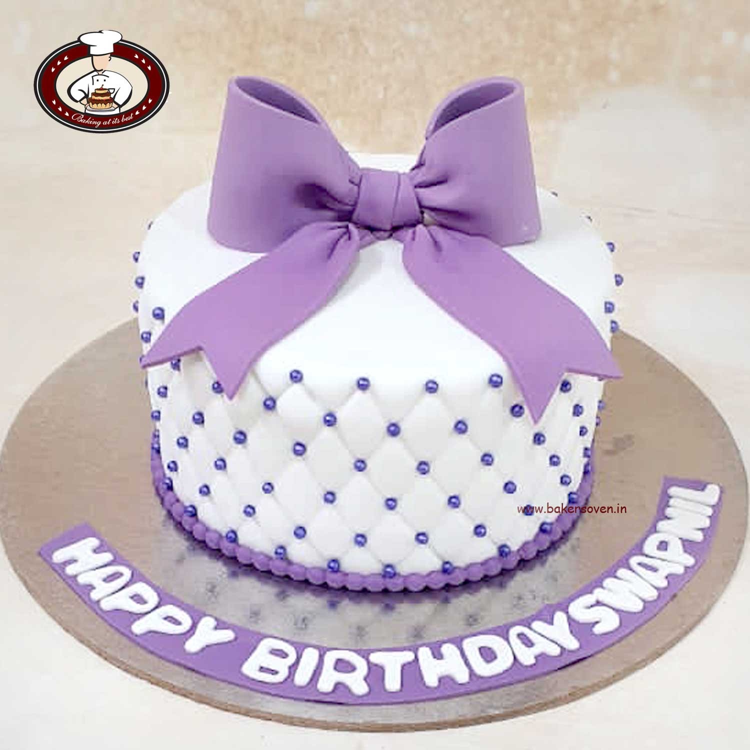 Butterfly Bow Cake – Creme Castle
