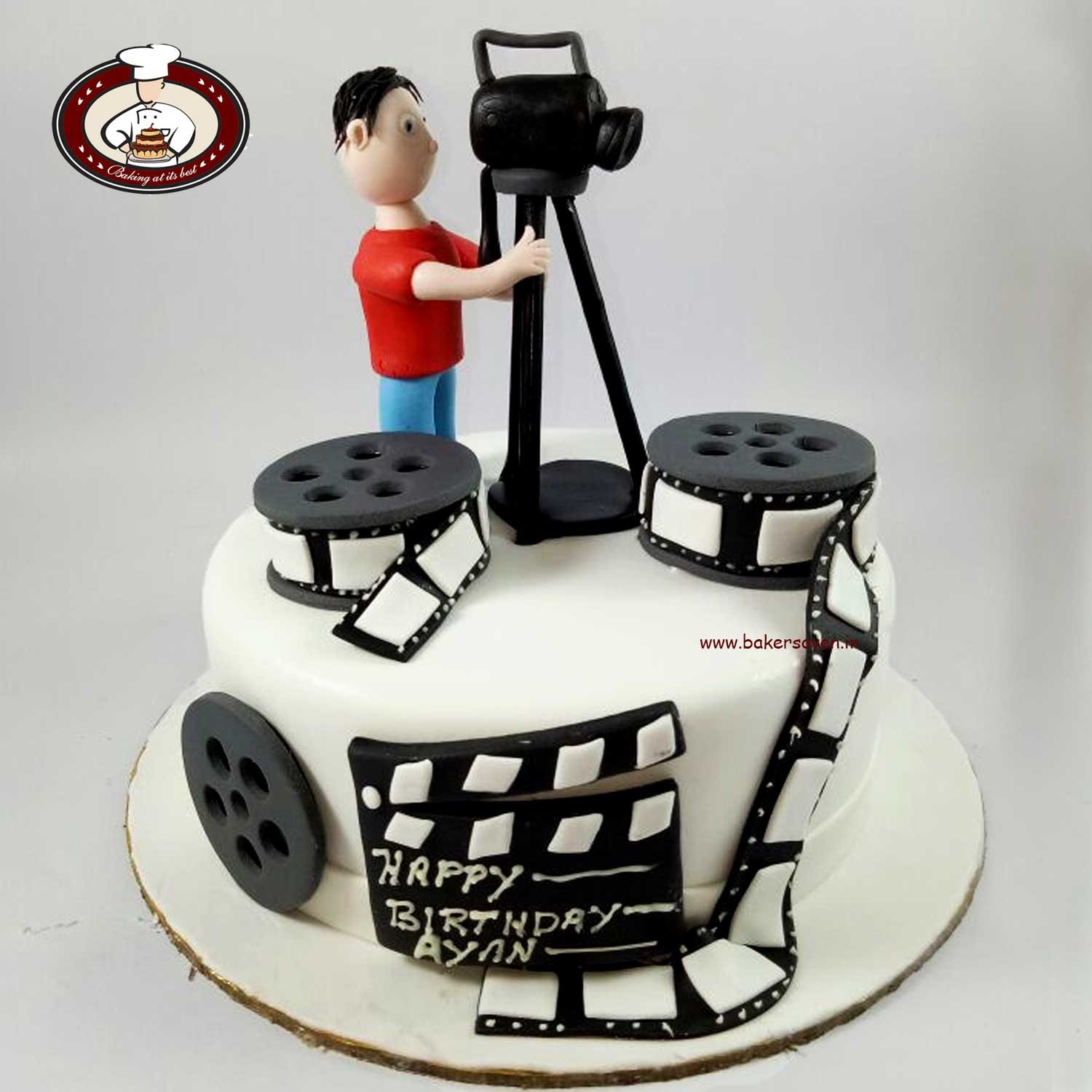 Film/movie Birthday Cake For Actress - CakeCentral.com