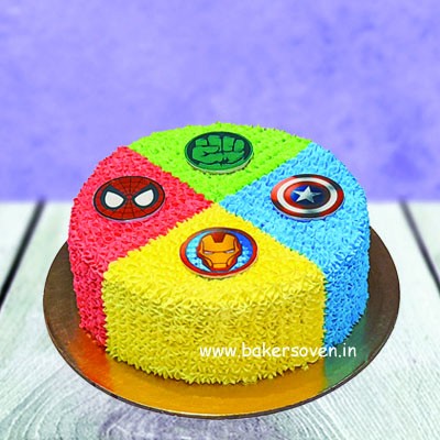 Discover more than 91 avengers cake design icing best - in.daotaonec