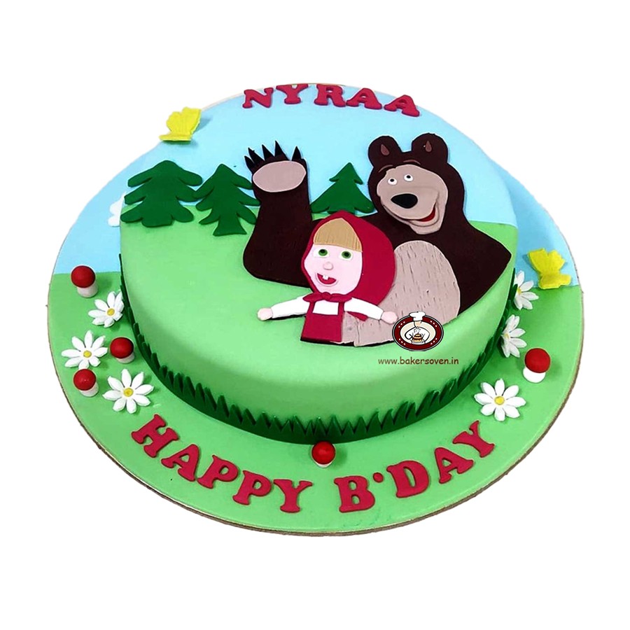 Masha & Bear Cake