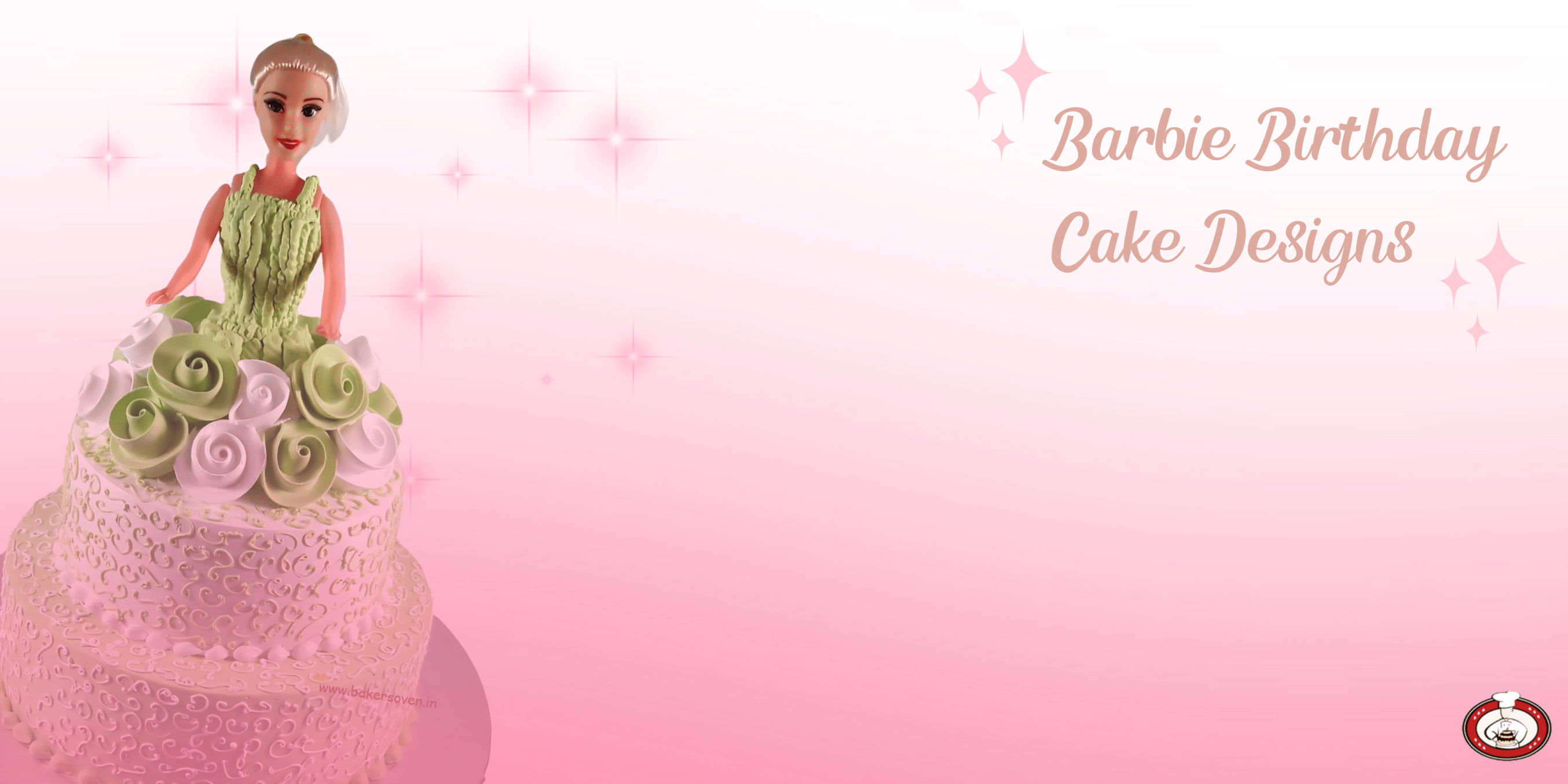 Barbie Birthday Cake Designs For Girls From Bakers Oven