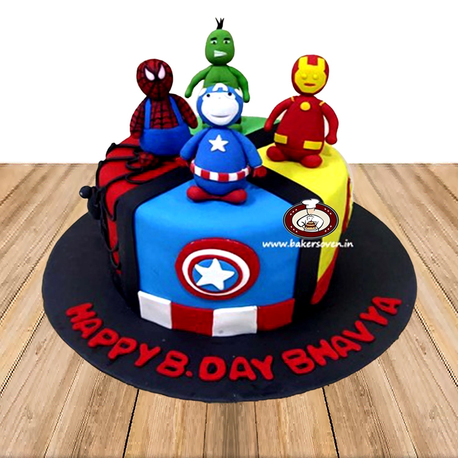 Avengers Superhero Cake B In Gurgaon