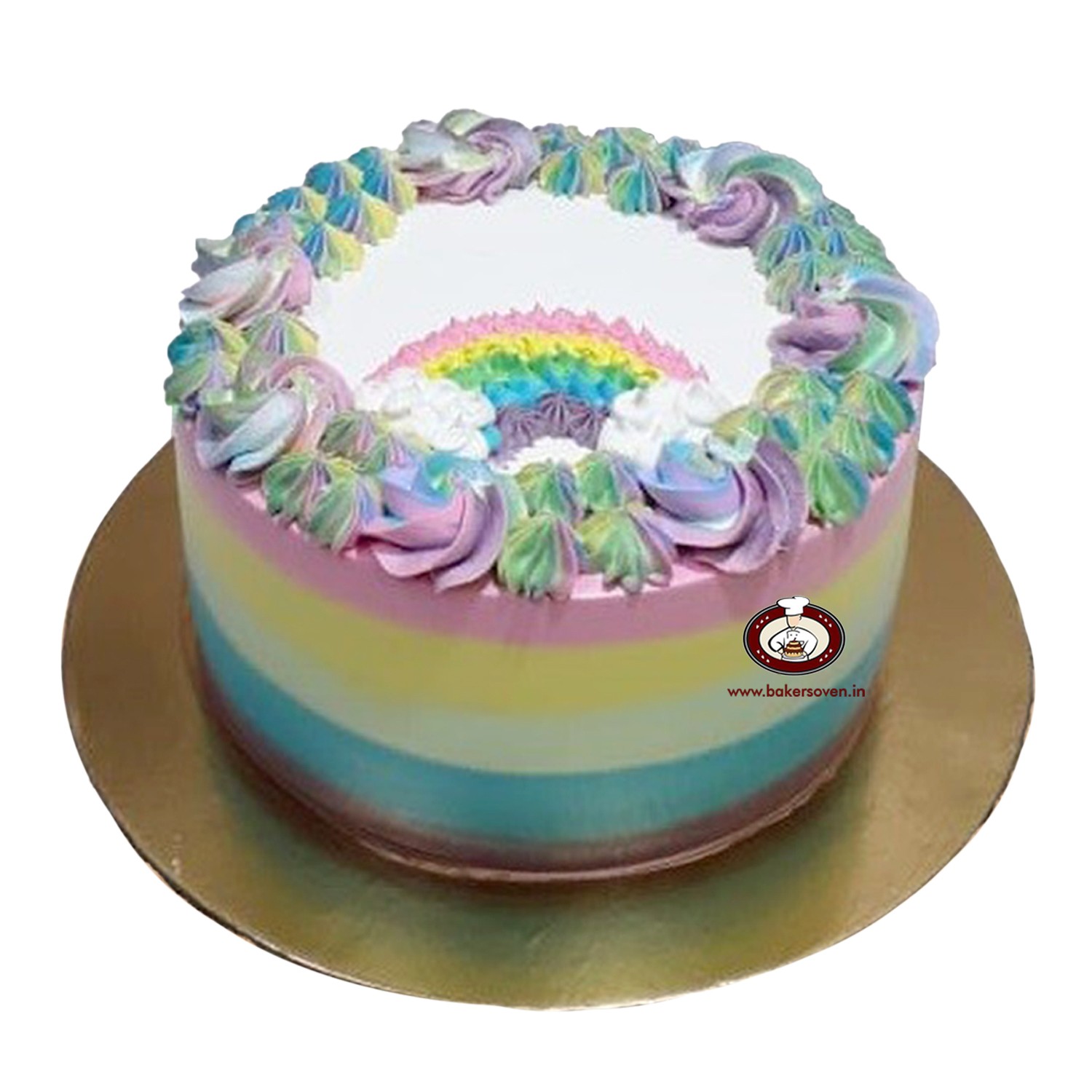 Put It In Your Bag And Pipe It: Rainbow Buttercream Cake - Coco ...