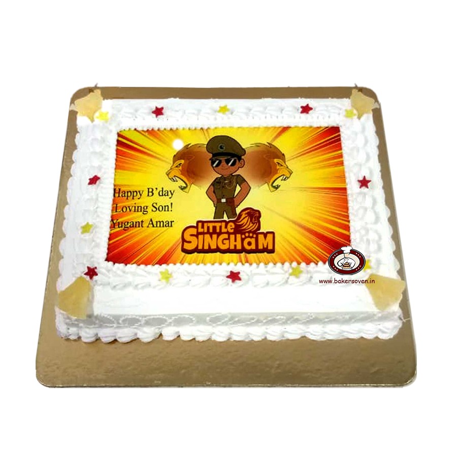 Best Little Singham Theme Cake In Pune | Order Online-sonthuy.vn