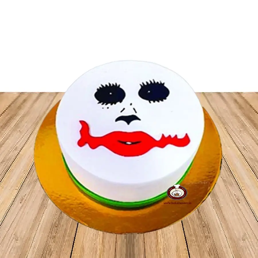 Halloween Face Cake