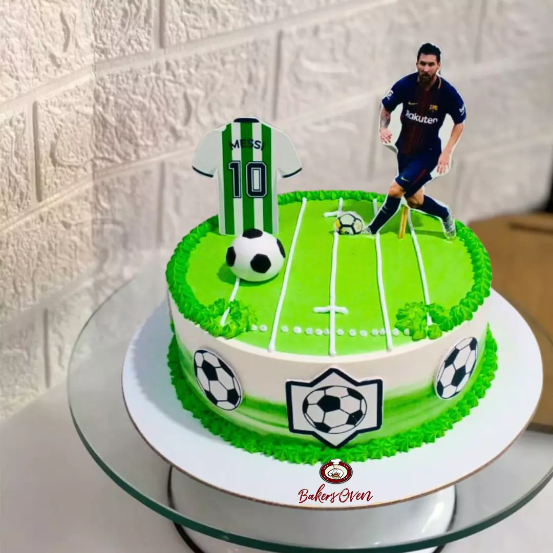 Messi Footballer Cake