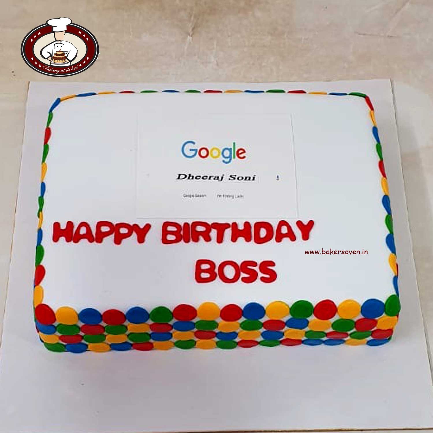 🥳🥳Happy birthday Mr Google !! 🥳🥳... - Bonlicious Bakery | Facebook