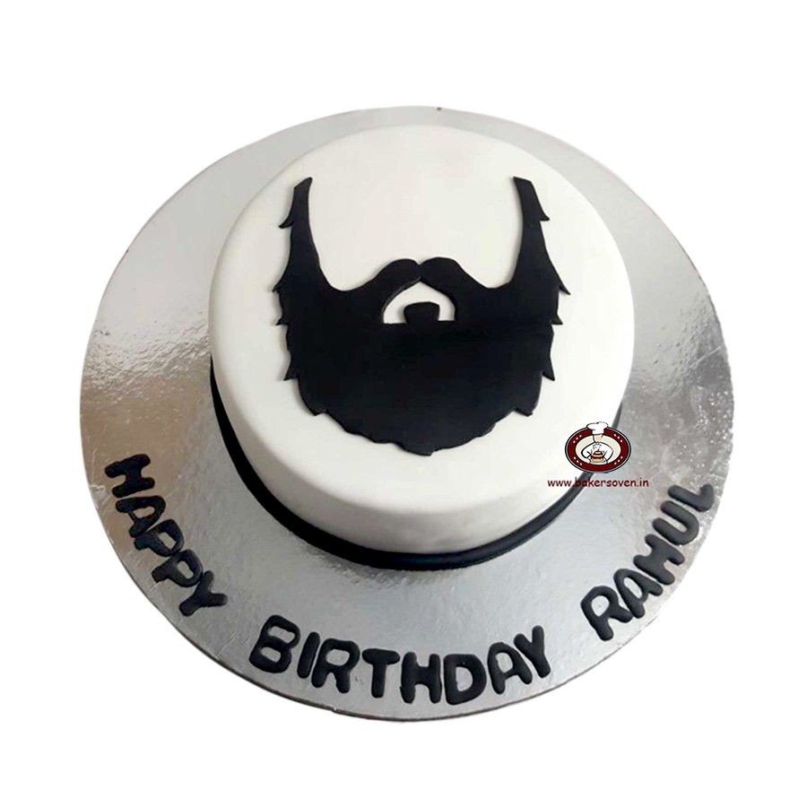 Beard cake - Decorated Cake by Misssbond - CakesDecor