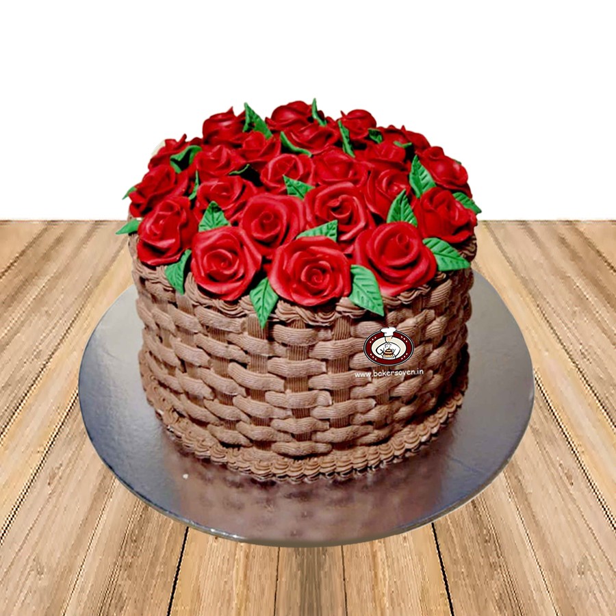 Buy/Send Young Love Colourful Bouquet & Black Forest Cake Online- FNP