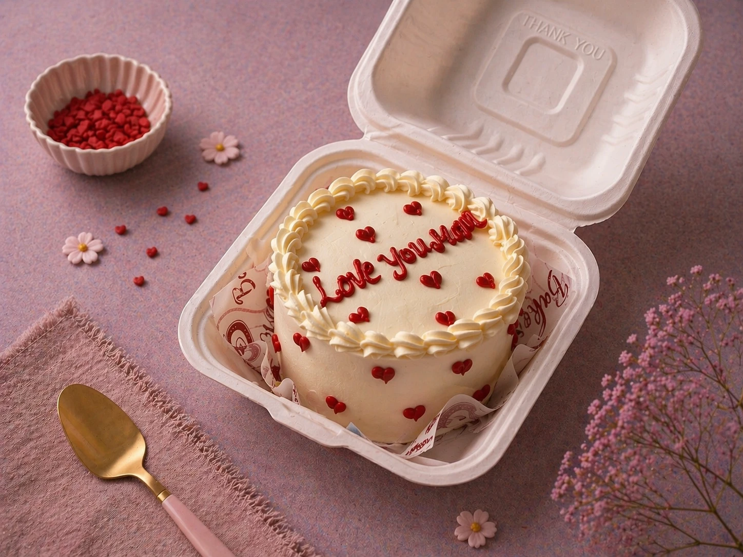 Bento Love u Mom Pineapple Cake