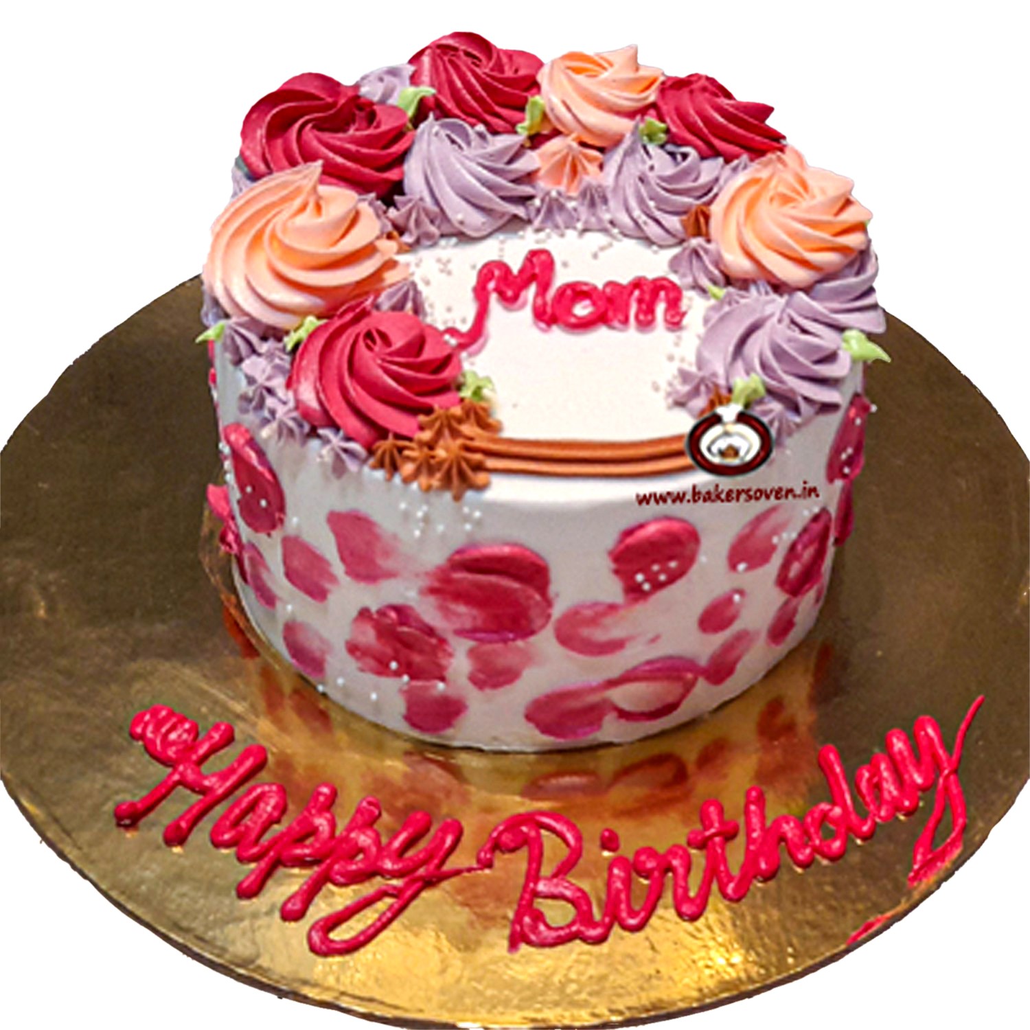 A1 Mothers Day Strawberry Vanilla cake - Mumbai Online Cake Delivery Shop