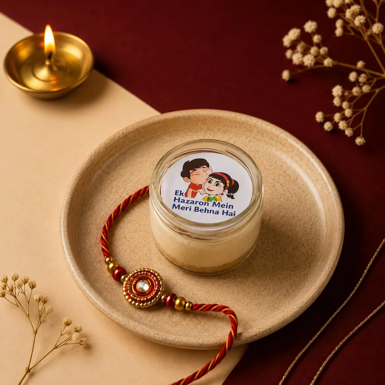 Ek Hazaaron Mein Meri Behna Hai Blueberry Baked Cheese Jar