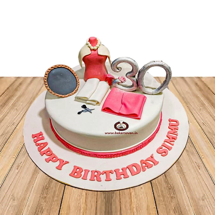 Buy Fashion Based Theme Cakes Online in Delhi NCR - Kingdom Of Cakes